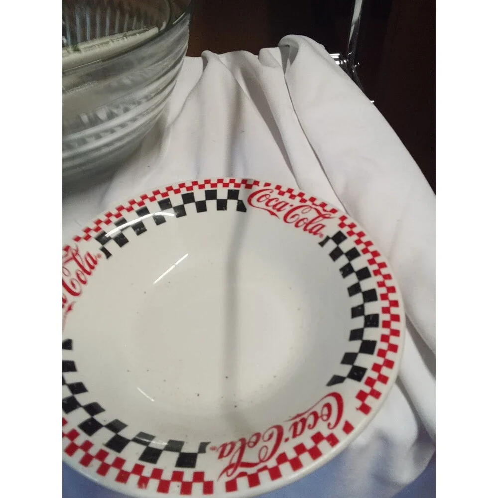 Set of 2 Coca-Cola Ceramic Bowls - 25% Off with 5+ Items